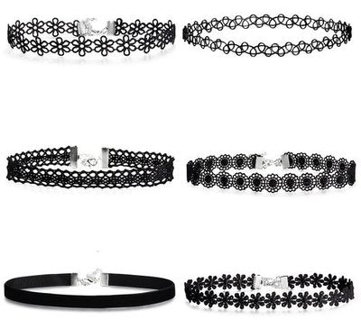 Black Velvet Choker Necklace
