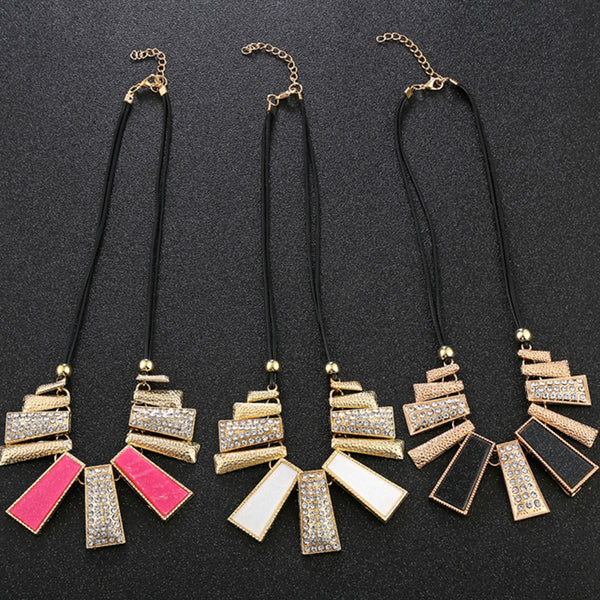 Rope Chain Statement Necklace
