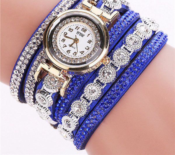 Luxury Rhinestone Bracelet Watch