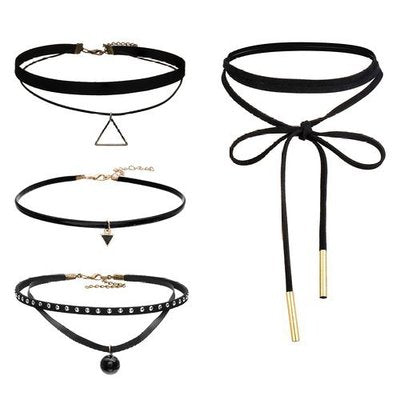 Black Velvet Choker Necklace