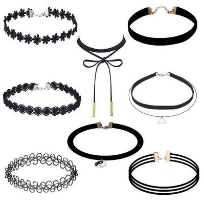 Black Velvet Choker Necklace