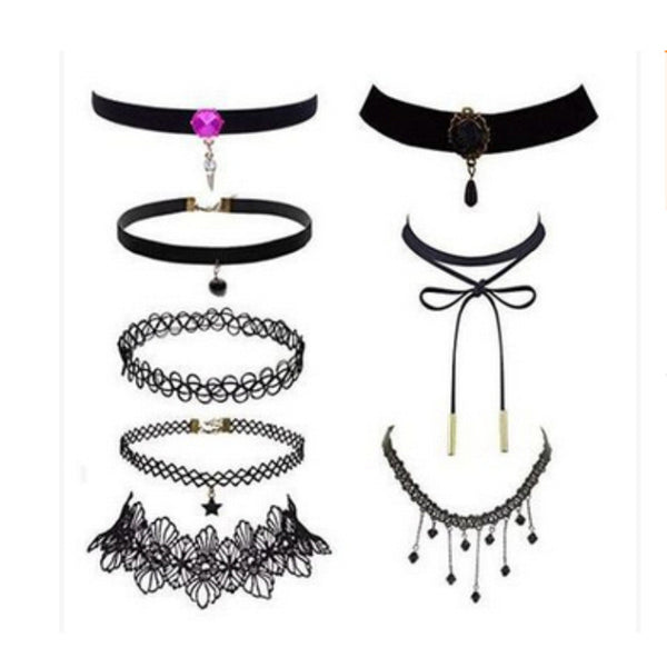 Black Velvet Choker Necklace