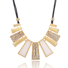 Rope Chain Statement Necklace
