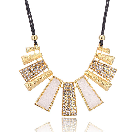 Rope Chain Statement Necklace